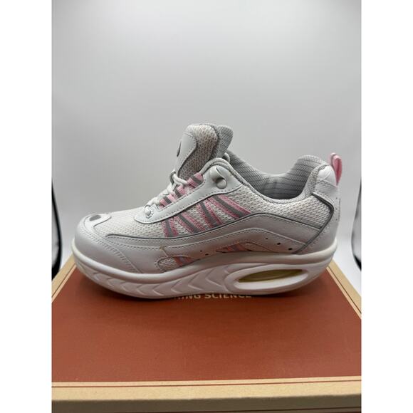 Ryn Walking Science White Pink Womens Shoes Size 6 KOR 230 *New - Picture 13 of 16